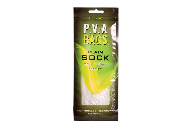 ESP PVA Tasche - einfache Socke - 60 x 180 mm - Menge 20