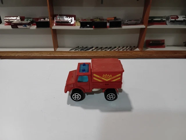Majorette Serie 200 Or Camion Pompier Mercedes #258