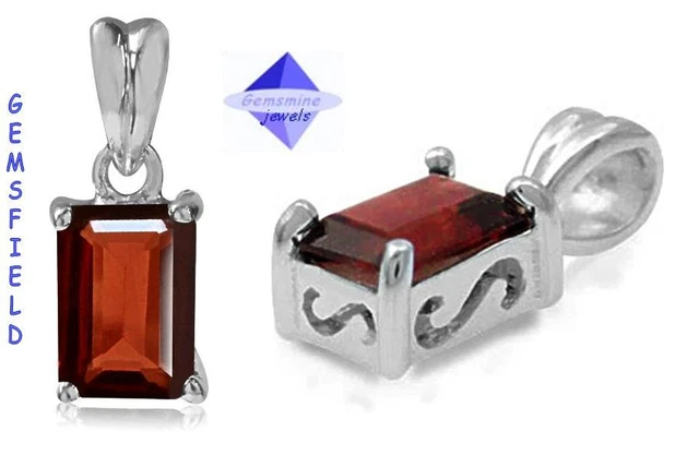 VVS - 1.28ct !!! SPESSARTITE NATURELLE de NAMIBIE !!! FAIT MAIN argent .925 !!
