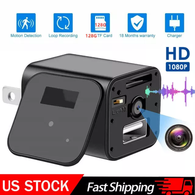 Mini Spy Camera Security Nanny Cam Hidden Motion Detection DVR 1080P Full HD