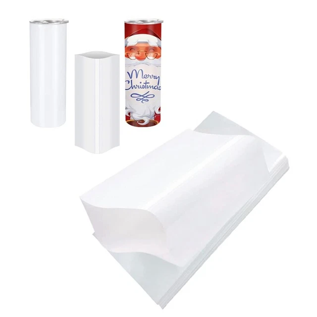 100 ud. Funda de película retráctil de sublimación 5X10 Blanca para 567G TightI5T7