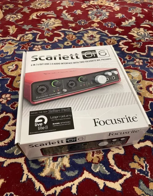 Focusrite Scarlett 6i6 2nd Gen