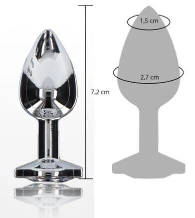 Tapón anal de metal con mini dilatador portátil de piedra consolador de...