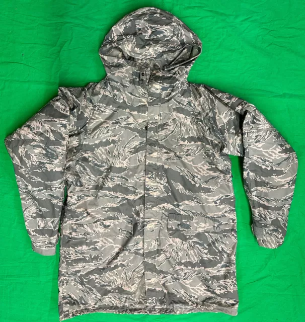 USAF Parka Improved Rainsuit & Liner Rain Coat Military Camouflage Jacket-Medium