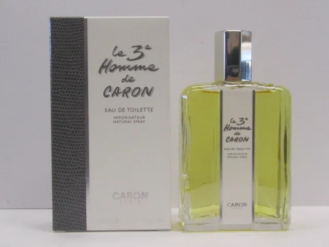 Le 3 Homme de Caron For Men 4.2 oz Eau de Toilette Spray New In Box Sealed