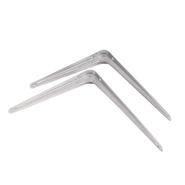 Soporte de estante gris Fixman 250 x 200 mm Londres 20 piezas 159392