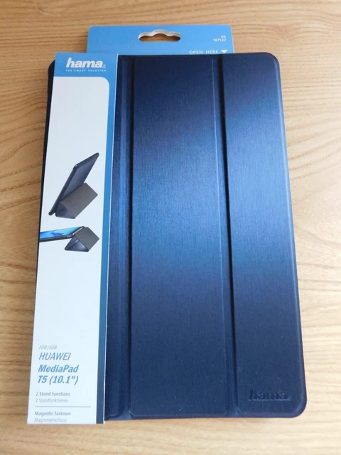 Hama Tablet Schutzhülle Cover Case für HUAWEI MediaPad T5, dunkelblau 10.1 Zoll