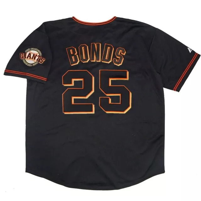 Men's San Francisco Giants Nike Gray Authentic Anniversary Patch Away Jersey