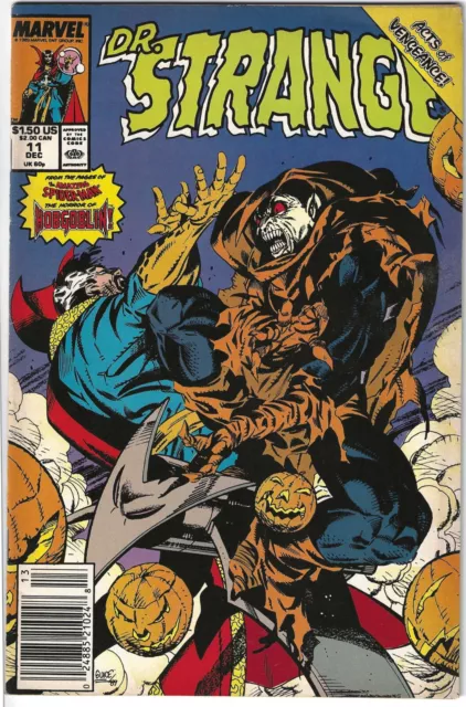 Doctor Strange, Sorcerer Supreme #11 (1989, Marvel) - Newsstand - Hobgoblin App!