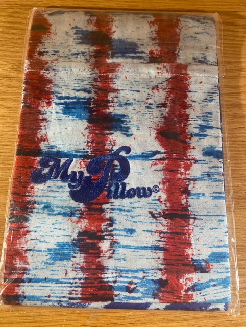 Brand New My Pillow Roll & Go Pillowcase USA Revival Comfortable Standard Cover