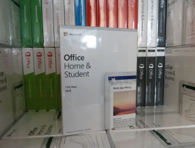 Microsoft Office 2019 Home Student PC or MAC Word Excel Powerpoint Windows 10 11