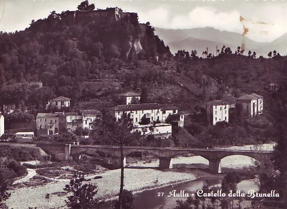 Aulla(Massa Carrara)-Castello della Brunella-1955