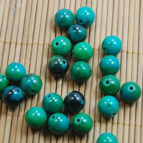 Blue Malachite Jasper natural gemstone spacer loose beads 4/6/8/10mm lots stone
