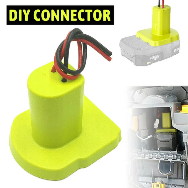 ADATTATORE USCITA BATTERIA 18V Per Ryobi One 18V Convertitore adattatore-uscita-batteria-18v-per-ryobi-one-18v-convertitore