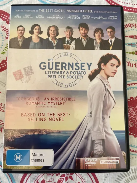 The Guernsey Literary And Potato Peel Society (DVD, 2018)