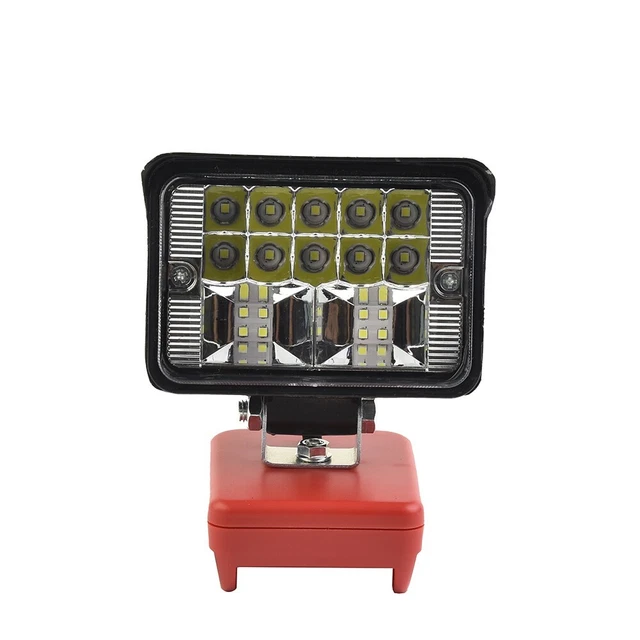 Lámpara de trabajo LED de 3 pulgadas para actividades al aire libre con baterías para Milwaukee