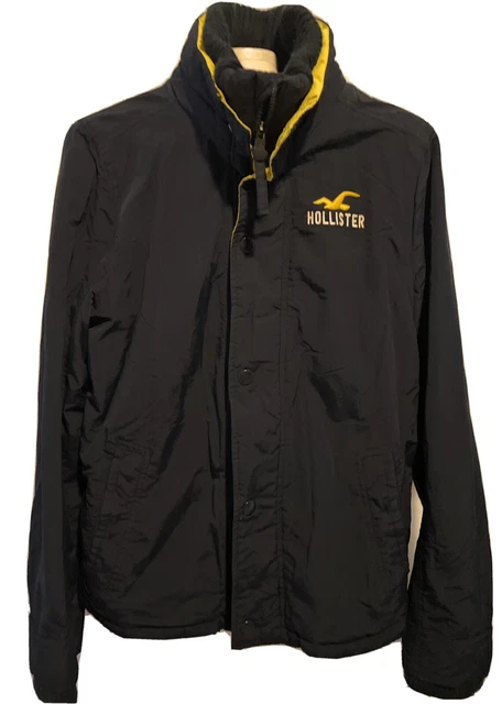 Hollister mens all weather jacket deals