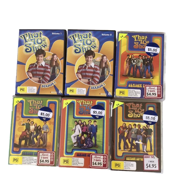 That 70s show. (DVD, 2008). Season 1 2 3 6 7. Ex Rental. Region 4. . VGC.