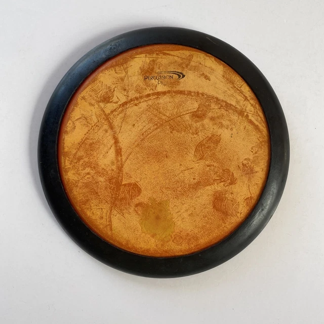 Percussion Pad, Drum Practice, Orange, No Drum Sticks, Rubber