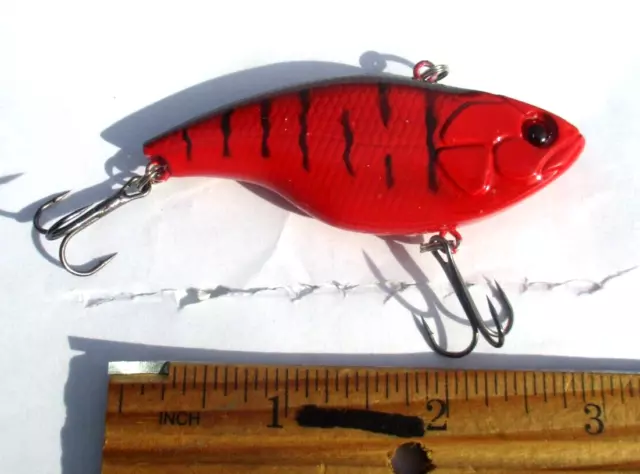 RATTLE SPOT RATTLE Trap Red Crawfish 3 Cordell Bass Fishing Lure Fish Bait  $5.45 - PicClick