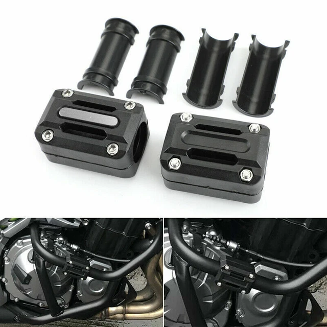 Blocchi Paraurti Moto Universali - Protezioni POM Per Crash Bar 22-25-28mm - Foto 6