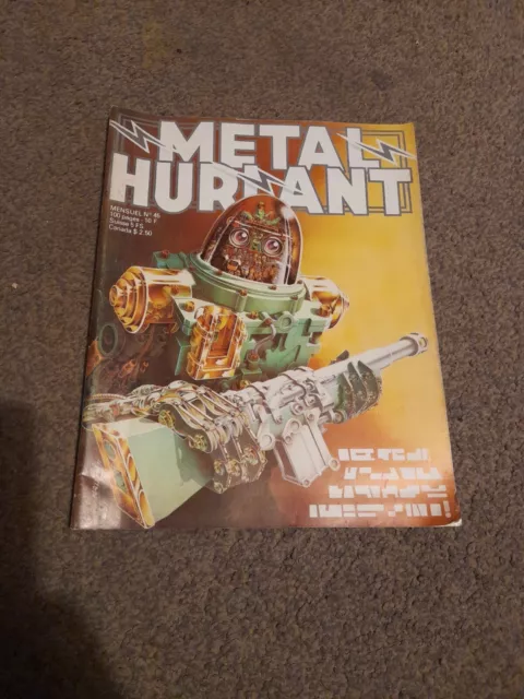 Metal Hurlant (HEAVY METAL) #45 1979 French Language Magazine