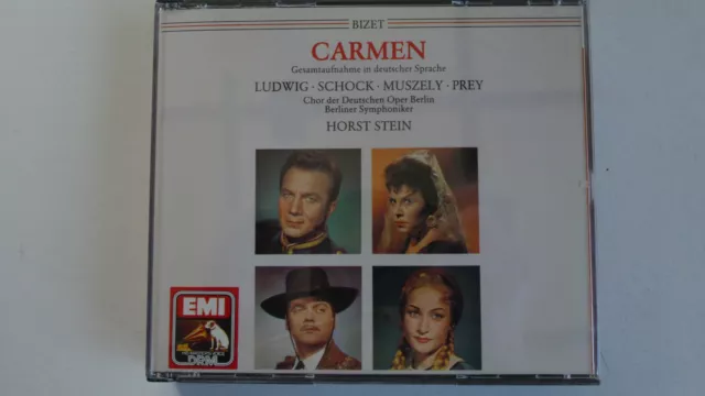 Bizet : Carmen - Gesamtaufnahme in deutscher Sprache - Doppel CD