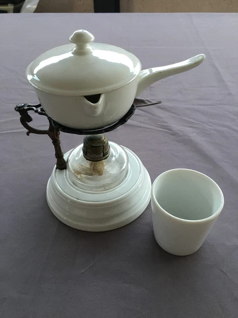 Petit Réchaud à Alcool De Poche Avec Casserole – Matériel De Camping, Fabrication Française