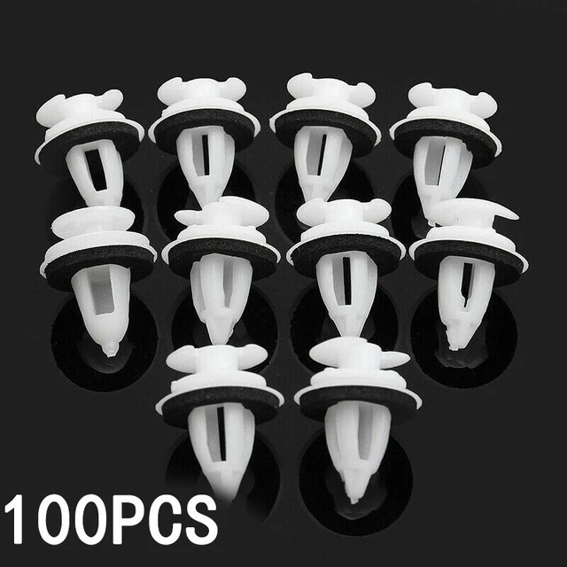 Clips de fixation Blanc Décor M3 M5 Z3 Pour E34 E36 E38 100 pièces