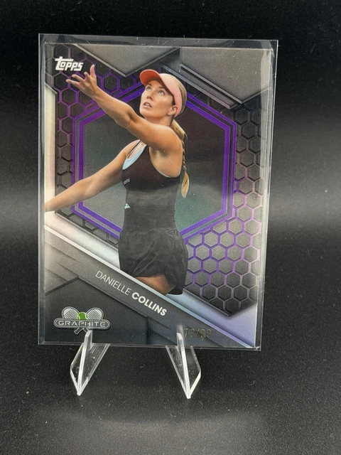 DANIELLE COLLINS 2026 Topps Chrome Tennis Blue Refractor 88/150