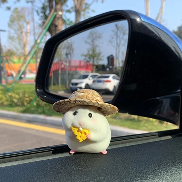 Décor intérieur de voiture hamster anime apportez des sourires partout où vou