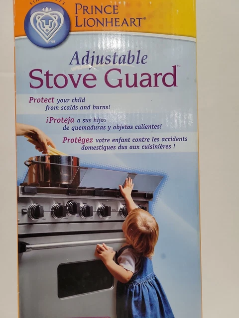 Stove Guard Prince Lionheart Child Kitchen Ware 24" to 36" New Accident Safety