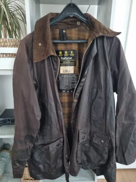 Vintage Barbour BEDALE Jacke / Wax Jacket C42 / 107cm