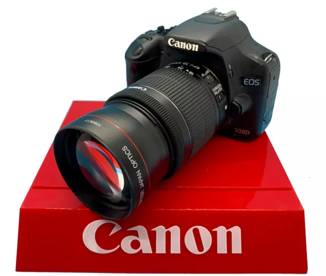 58MM 2x Telephoto Zoom Lens for Canon Rebel T4i T3i T3 T2i T2 T1i XT XTi XS XSi