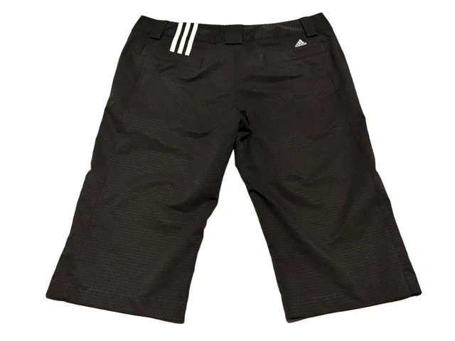 WOMENS ADIDAS Climalite 3 4 Length Golf Shorts Size 12 14.99 PicClick UK