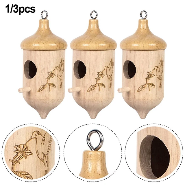 Blümelhuber Uccello per mangiatoie – Decorazione bohémien da appendere – Vintage balcone decorazione – mangime per uccelli invernale