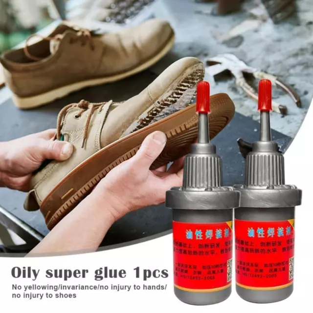 1-5PCS FOR FIXING Shoes Boots Leather Rubber Shoe Glue Repair Sole
