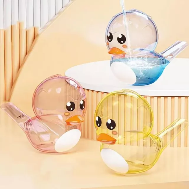 Transparent Water Bird Whistle Bird Shaped Bird Whistle Toy  Educational