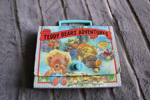 4 libros de aventura del oso de peluche 1995