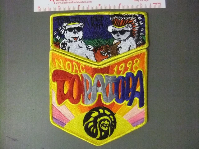 Boy Scout OA 291 Topa Topa Lodge 1998 NOAC Set 5564JJ