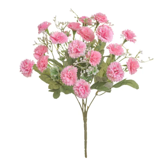 20 -Branch Plante Artificielle Pour Bouquet Décor De Mariage Floral Œillet