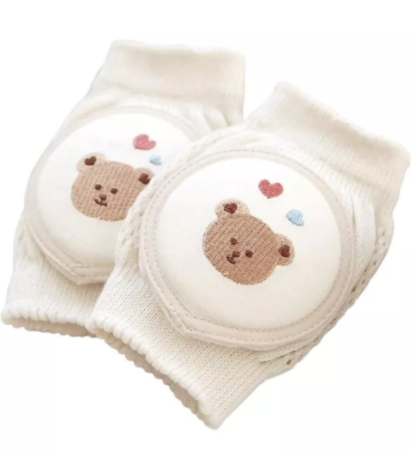 Baby Knee Pad, Anti Slip Crawling Knee Pad, Adjustable Elastic Kids Knee Protect