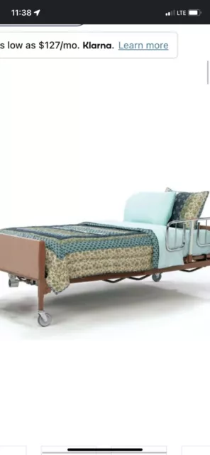 I vacate 5301ivc universal be send Full Electric Hospital Bed green mattress 
