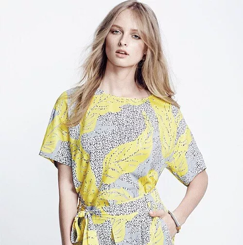 Country road tropical print dress cheap
