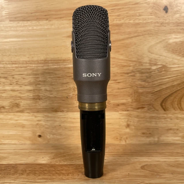 SONY ECMMS957 HANDHELD OnePoint Stereo Electret Condenser Microphone