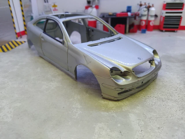 Maisto 1/18 Mercedes Benz Classe S Gris Bleu (B66005231) - Occasion