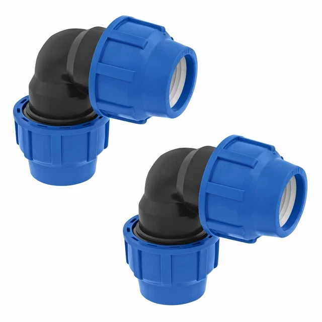 Raccord En T Réducteur 90° Pour Tuyau Polyéthylène - 40x25x40 Mm, Résiste à 16 Bars, Facile à Installer Sans Soudure