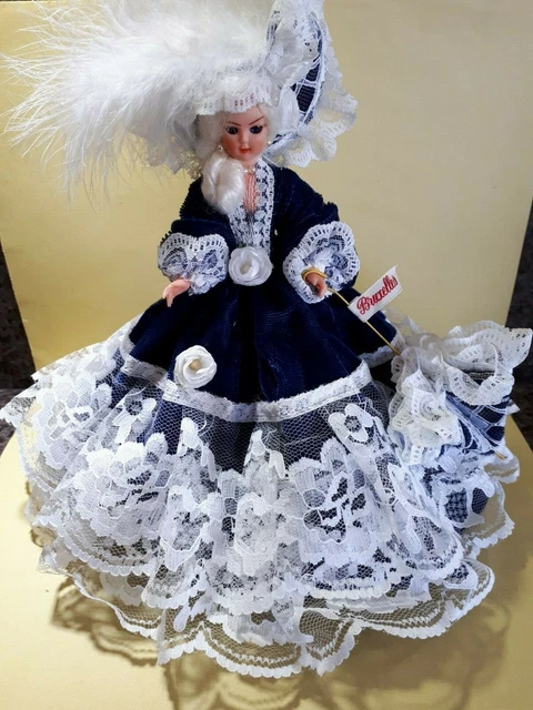 Magnfque Poupée Françase Ancenne De Salon Boudor /pèce Rare