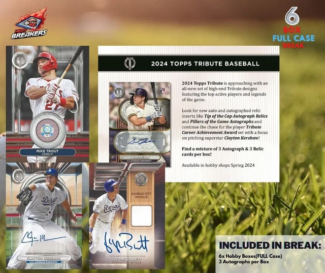 SEATTLE MARINERS 2024 TOPPS TRIBUTE BASEBALL CASE BREAK 1027 24.99