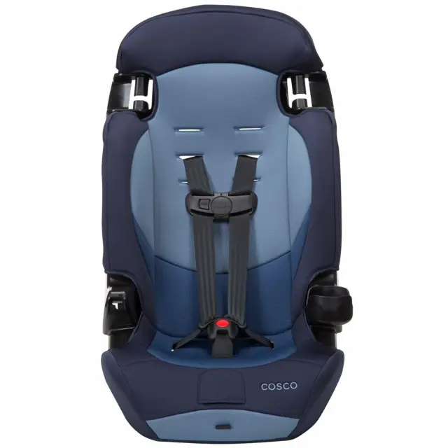 Cosco Finale DX 2-in-1 Booster Car Seat, Sport Blue
